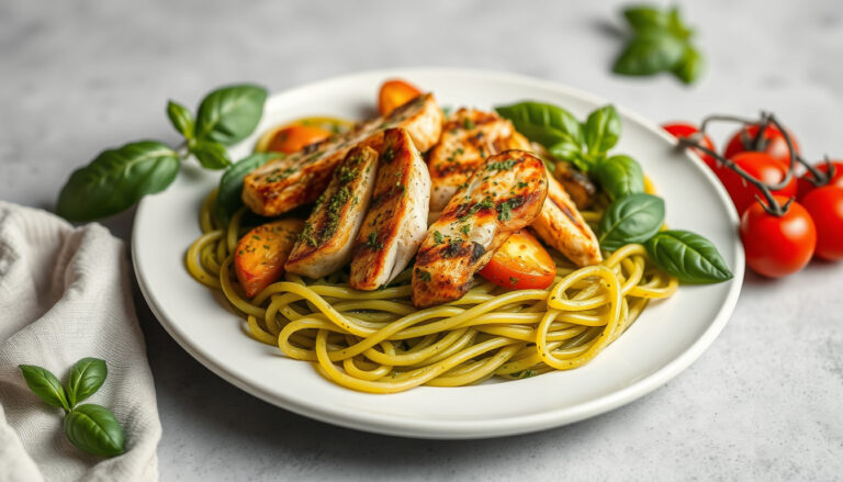 Pasta pesto met kip en groenten: recept en veelgestelde vragen