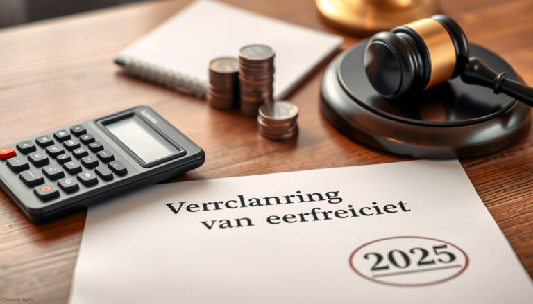 Verklaring van erfrecht kosten: Wat kost het in 2025